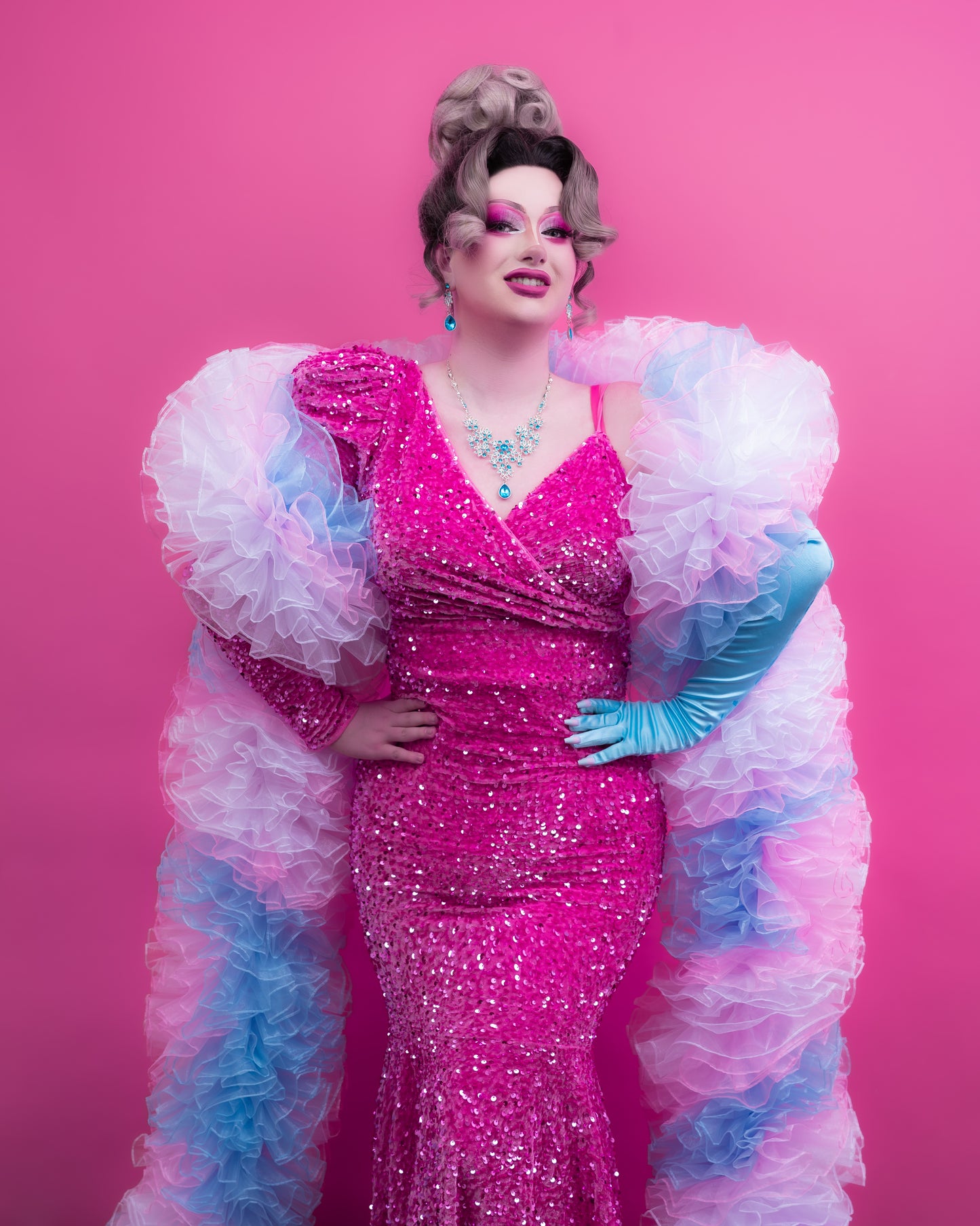 Transgender Organza Boa