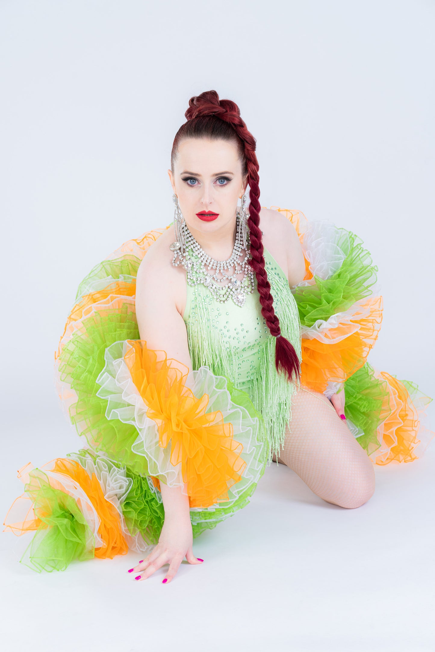 Irish Flag Organza Boa