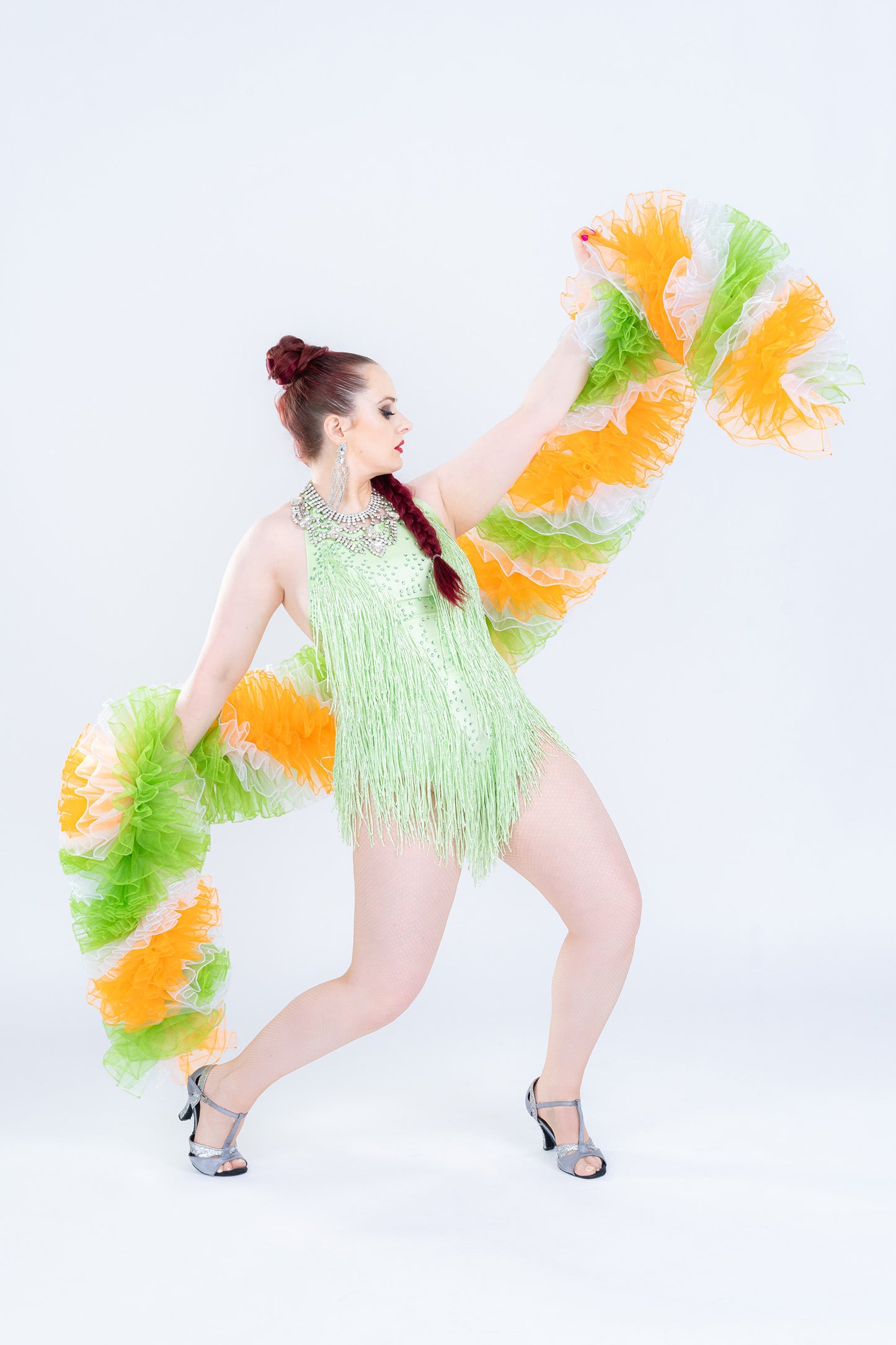 Irish Flag Organza Boa